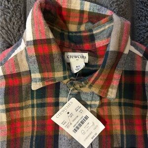 Crewcuts Plaid Button-Up Shirt